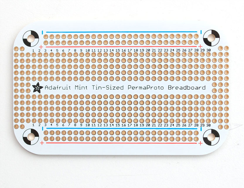 Adafruit Perma-Proto Mint Tin Size Breadboard PCB - Click Image to Close