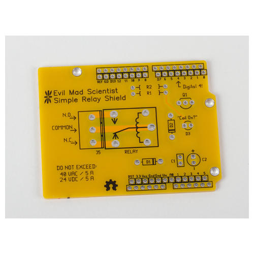 Relay Shield (Simple) Kit - Click Image to Close