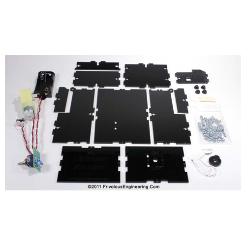 Ultimate Useless Machine Kit Black - Discontinued - Click Image to Close
