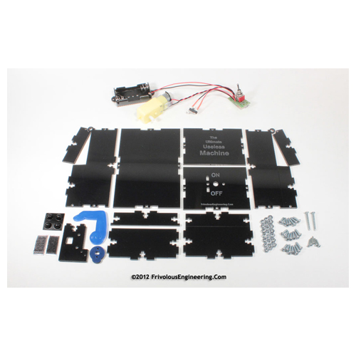 Ultimate Useless Machine Kit Clear - Discontinued - Click Image to Close