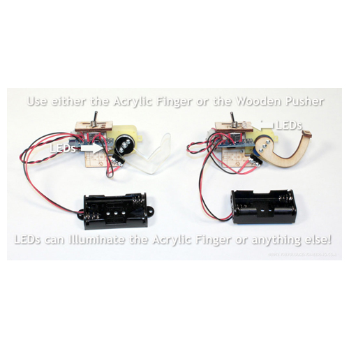 Ultimate Useless Machine Kit Clear - Discontinued - Click Image to Close