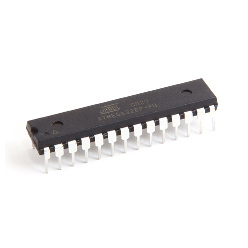 ATMega328 28 pin DIP with Bootloader - Click Image to Close