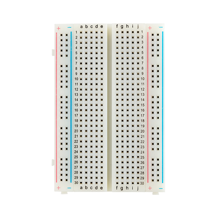 Breadboard White Self-Adhesive - Click Image to Close