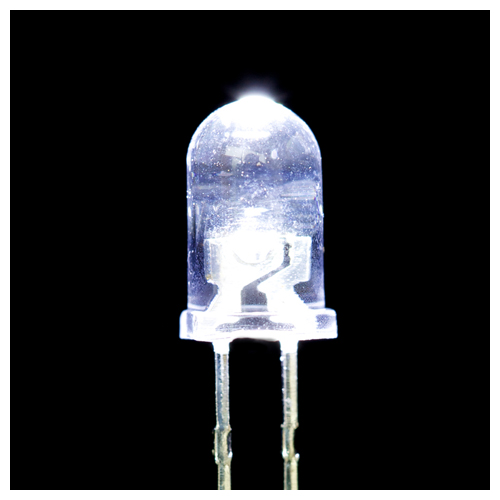 5mm LEDs WHITE - 25 Pack - Click Image to Close