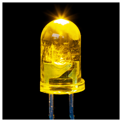 5mm LEDs YELLOW - 25 Pack - Click Image to Close