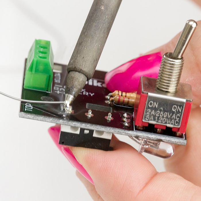 The Useless Machine - Kit - DIY Soldering Edition - Click Image to Close