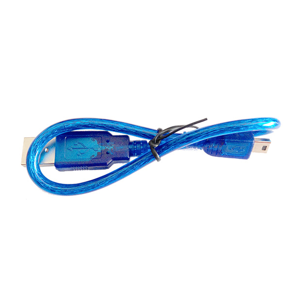 USB A-Mini B Cable - 12" - Click Image to Close