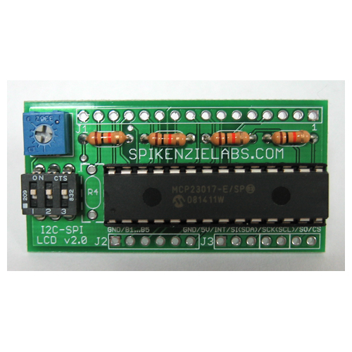Retired - I2C / SPI LCD Interface - I2C Version - ASSEMBLED - Click Image to Close