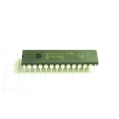Microchip MCP23S17 SPI Port Expander 5 volts - Click Image to Close