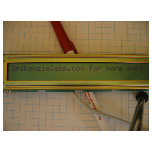 Retired - Basic 40x2 Character LCD, no backlight, green/black - Click Image to Close
