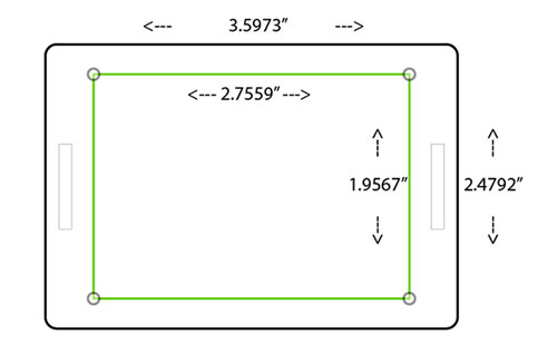 LCD Stand - For 128x64 Display - Click Image to Close
