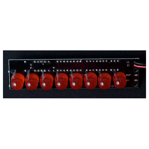 Povard (Red LEDs - Black Bezel) - Kit - Click Image to Close