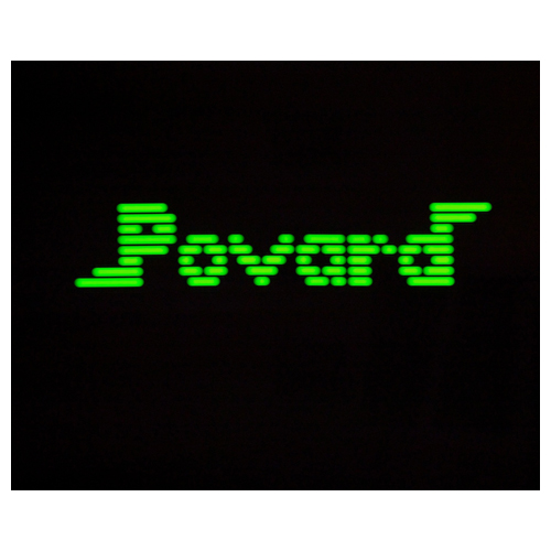 Povard (Green LEDs - Black Bezel) - Kit - Click Image to Close