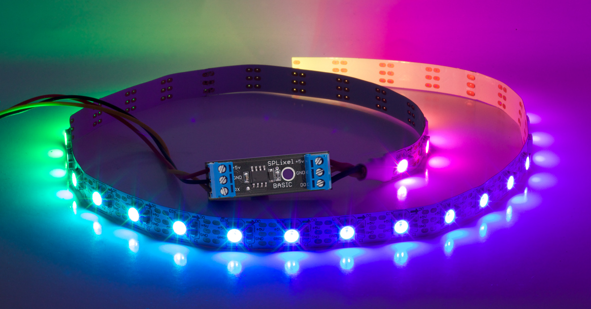 SPLixel Basic - RGB LED Controller - Click Image to Close