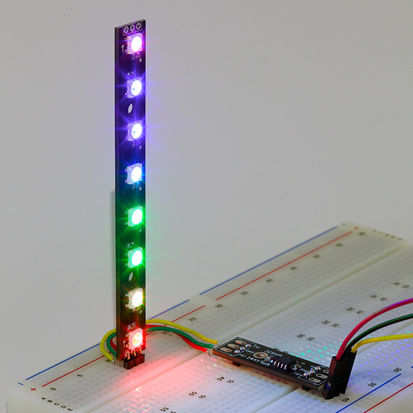 SPLixel Strip-8 - RGB LED Strip - Click Image to Close