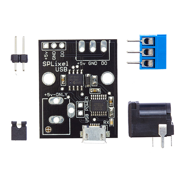 SPLixel RGB LED Controller USB - No Soldering Required - Click Image to Close