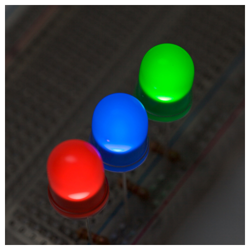 10mm Red Diffused LED - Click Image to Close