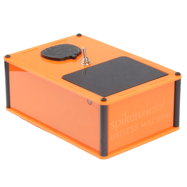 The Halloween Pumpkin Orange Useless Machine - Click Image to Close