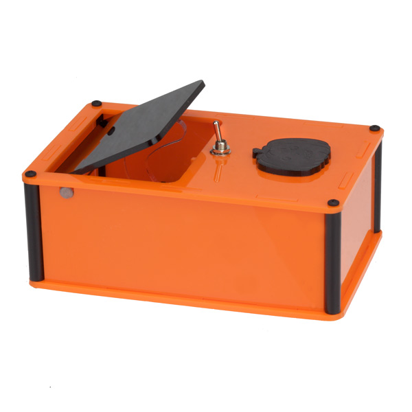 The Halloween Pumpkin Orange Useless Machine - Click Image to Close