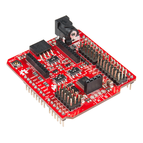 SparkFun Wireless Motor Driver Shield - Click Image to Close