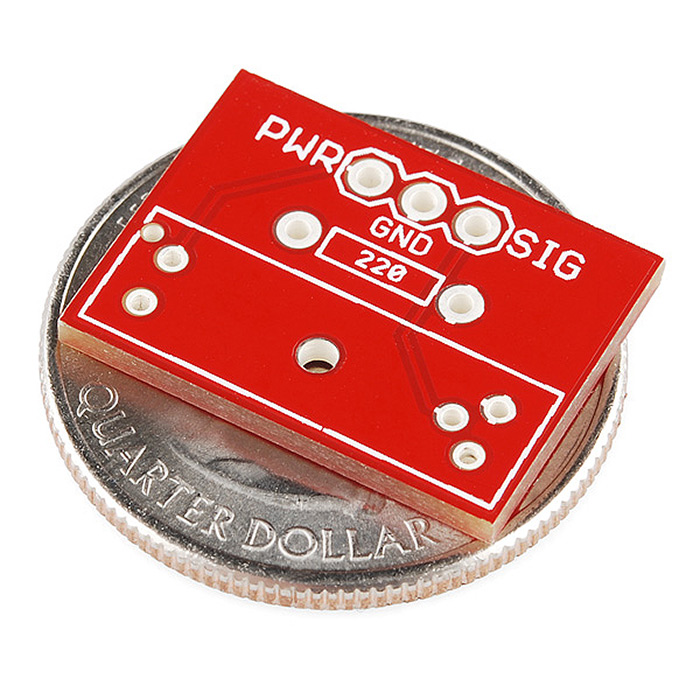 SparkFun Photo Interrupter Breakout Board - GP1A57HRJ00F - Click Image to Close
