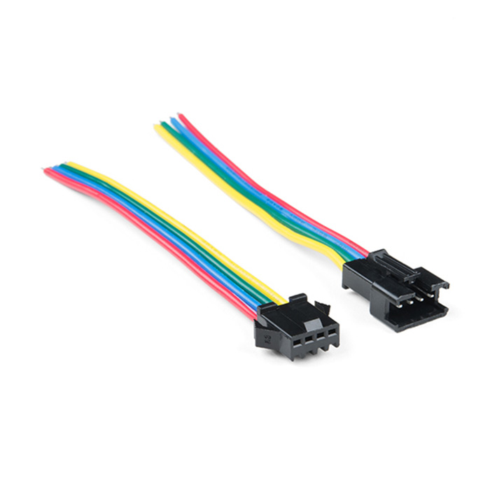 LED Strip Pigtail Connector (4-pin) - Click Image to Close