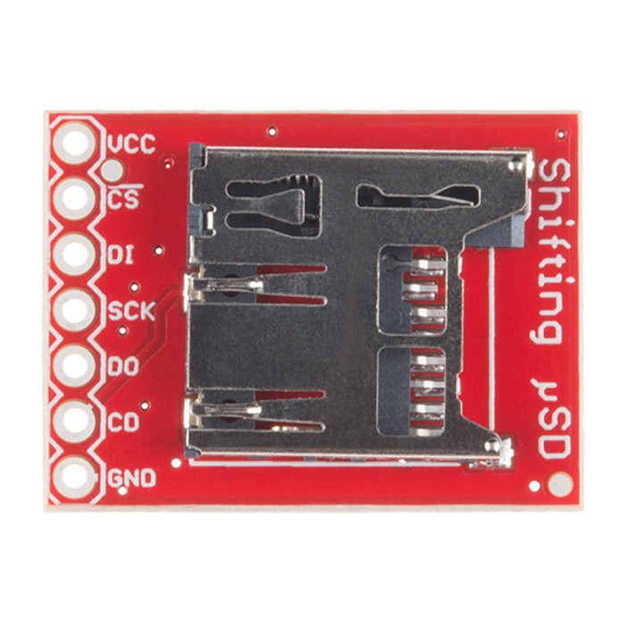 SparkFun Level Shifting microSD Breakout - Click Image to Close