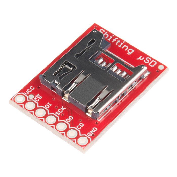 SparkFun Level Shifting microSD Breakout - Click Image to Close