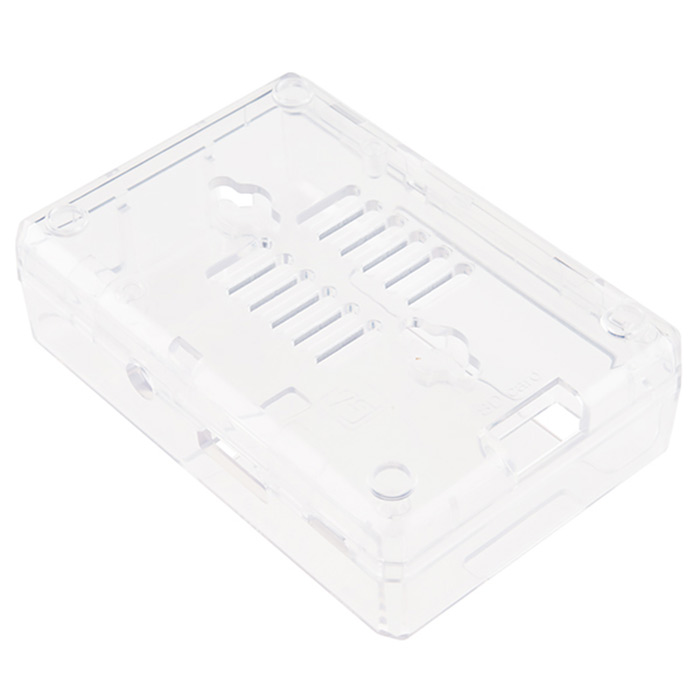 Pi Tin for the Raspberry Pi - Clear - Click Image to Close