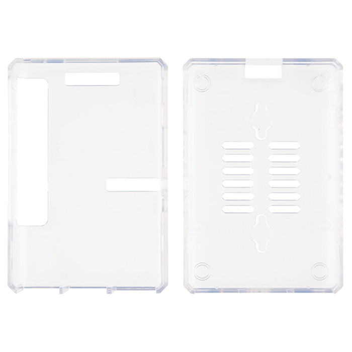 Pi Tin for the Raspberry Pi - Clear - Click Image to Close