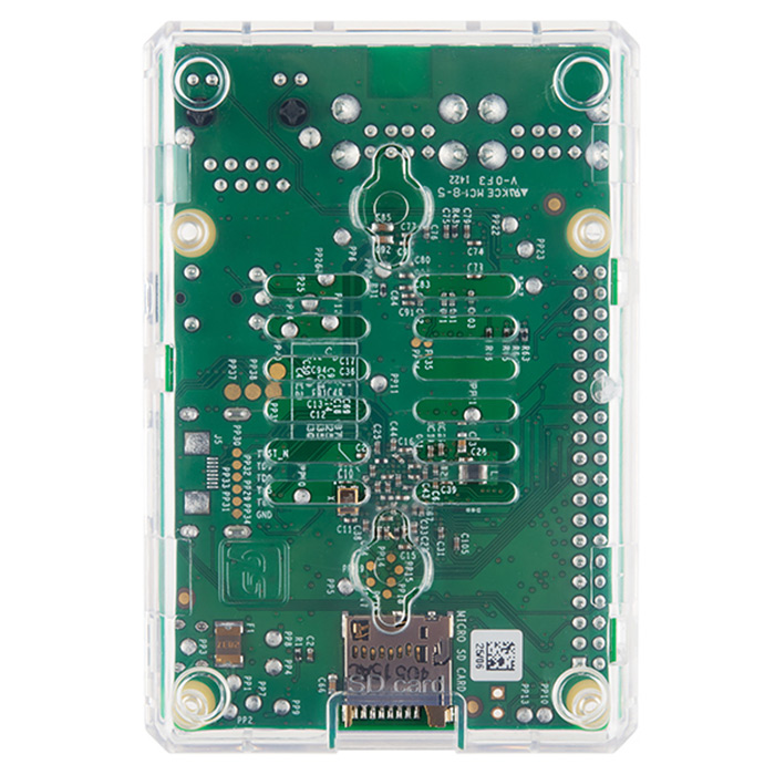 Pi Tin for the Raspberry Pi - Clear - Click Image to Close