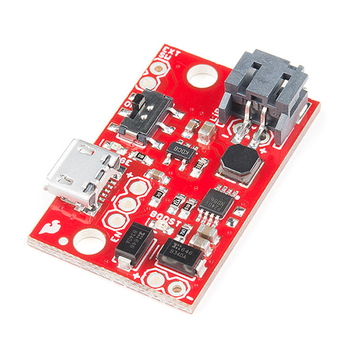 SparkFun LiPo Charger/Booster - 5V/1A - Click Image to Close