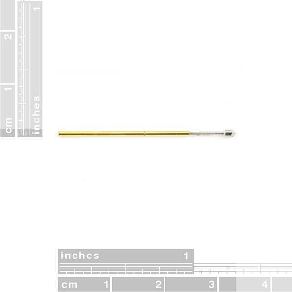 Pogo Pin w/ Chiseled Tip - Click Image to Close