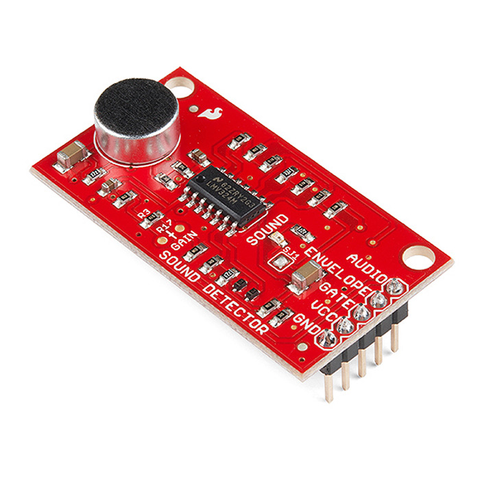 SparkFun Sound Detector (with Headers) - Click Image to Close
