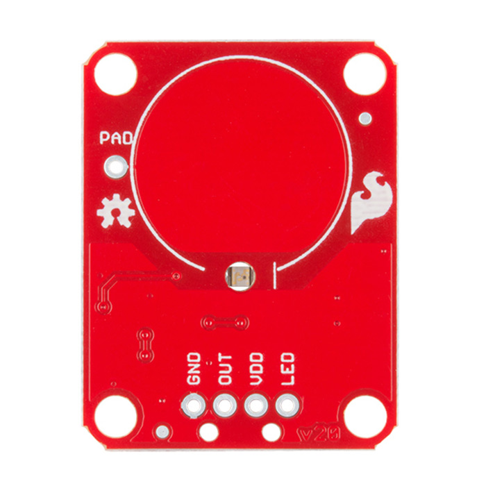 SparkFun Capacitive Touch Breakout - AT42QT1011 - Click Image to Close