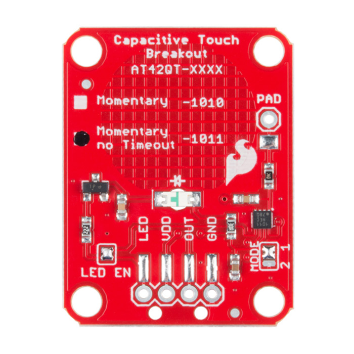 SparkFun Capacitive Touch Breakout - AT42QT1011 - Click Image to Close