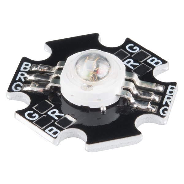 Triple Output High Power RGB LED - Click Image to Close