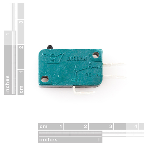 Microswitch - 3-terminal - Click Image to Close