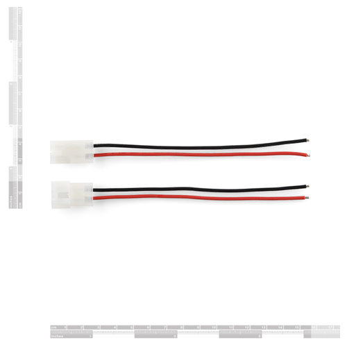 Automotive Jumper 2 Wire Assembly - 18 AWG - Click Image to Close