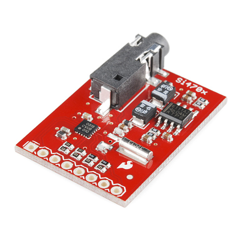 Retired - Evaluation Board for Si4703 FM Tuner - Click Image to Close