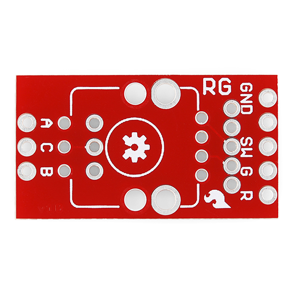 SparkFun Rotary Encoder Breakout - Illuminated (RG/RGB) - Click Image to Close