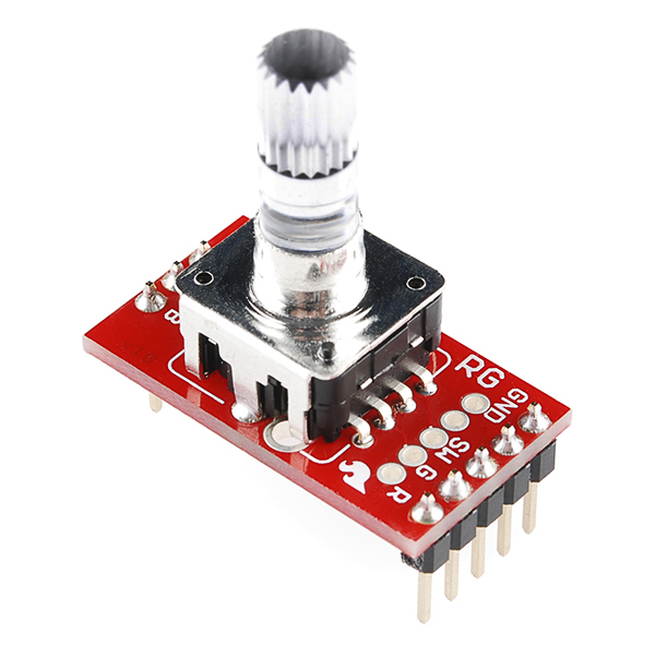 SparkFun Rotary Encoder Breakout - Illuminated (RG/RGB) - Click Image to Close
