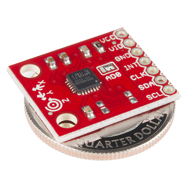 SparkFun Triple-Axis Digital-Output Gyro Breakout - ITG-3200 - Click Image to Close