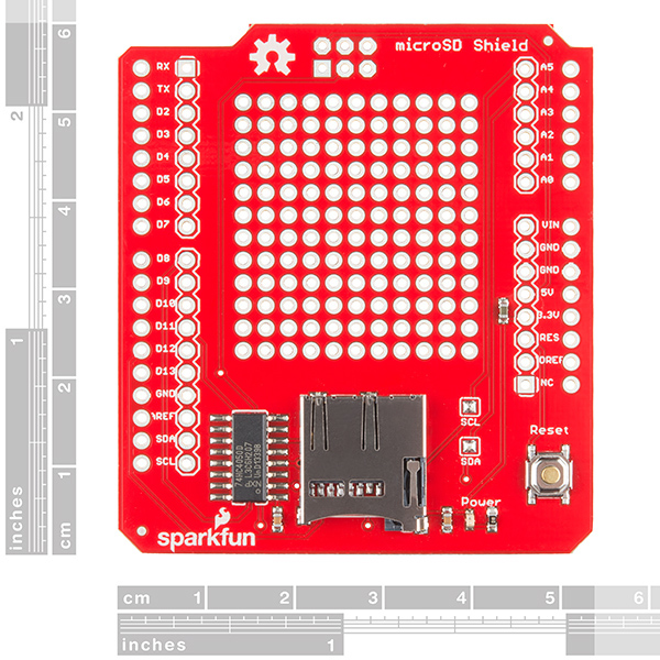 SparkFun microSD Shield - Click Image to Close