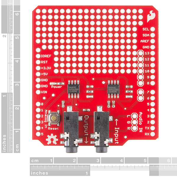 SparkFun Spectrum Shield - Click Image to Close