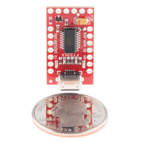 SparkFun FT231X Breakout - Click Image to Close