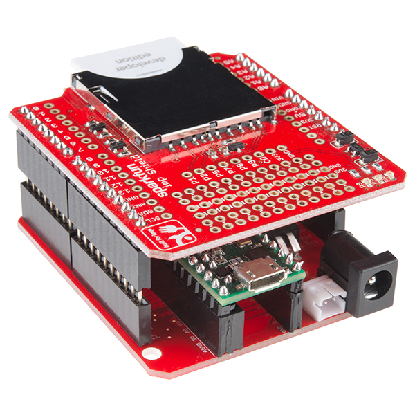 Teensy Arduino Shield Adapter - Click Image to Close