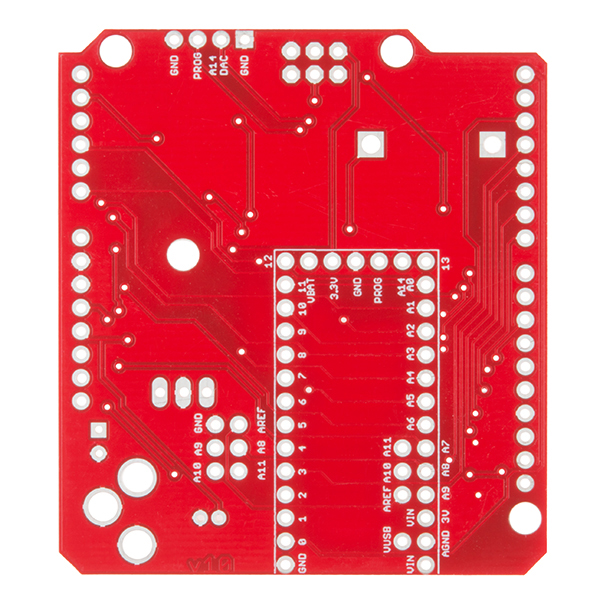 Teensy Arduino Shield Adapter - Click Image to Close