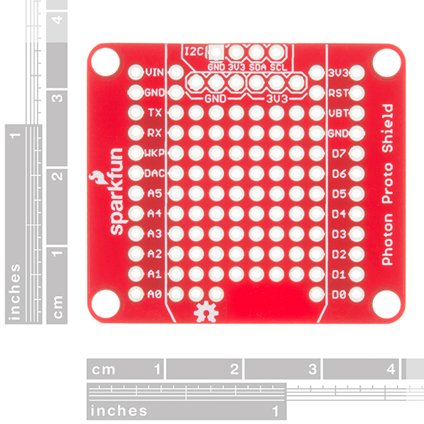 SparkFun Photon ProtoShield - Click Image to Close