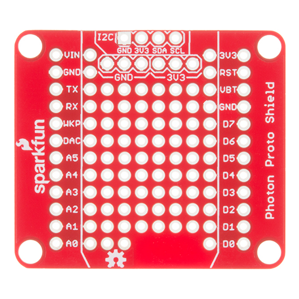 SparkFun Photon ProtoShield - Click Image to Close